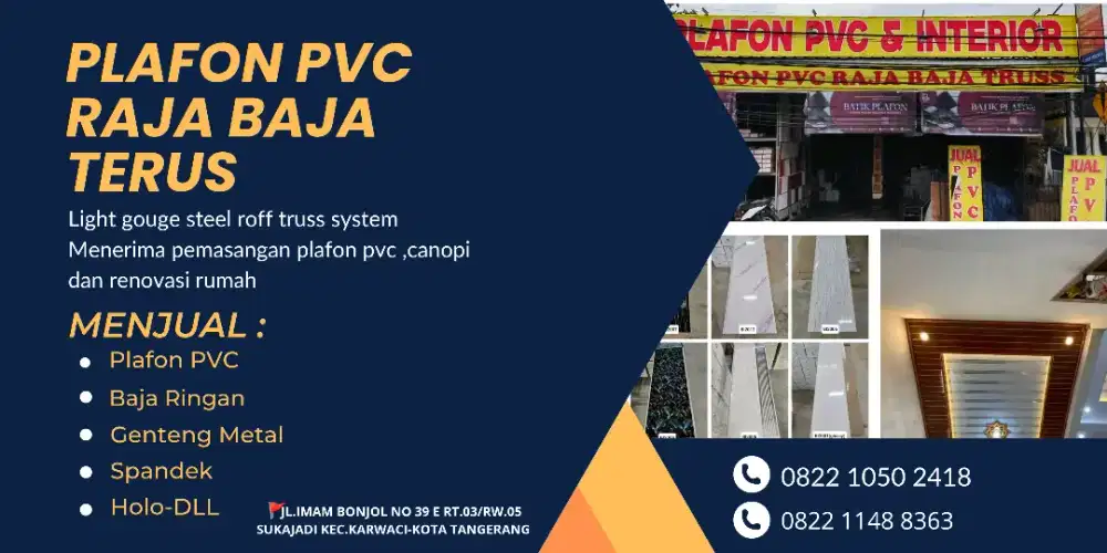 Plafon pvc glossy 8mm