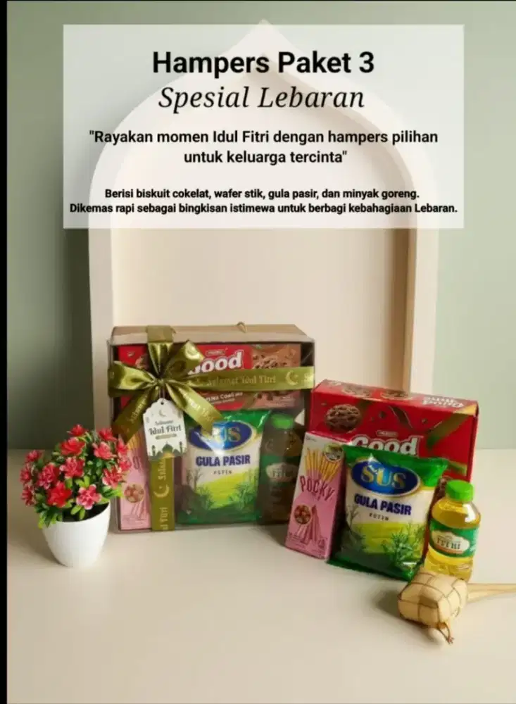 HAMPERS ISTIMEWA SPESIAL LEBARAN PAKET 3