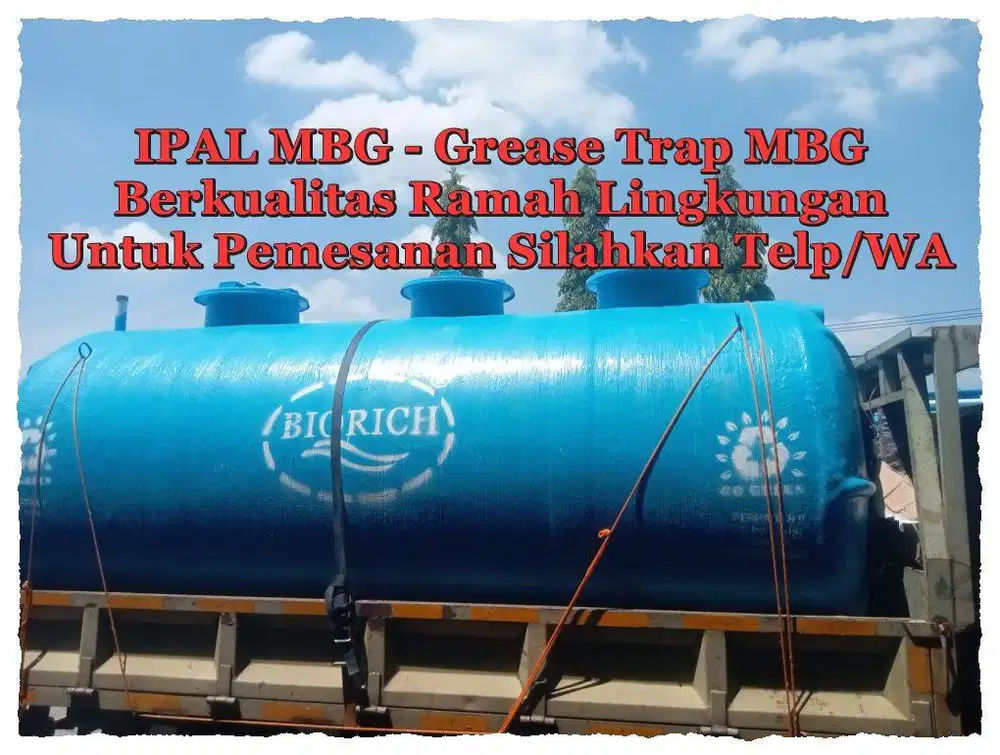 STP Biotech/IPAL Klinik/IPAL Restoran/IPAL Medis/IPAL Industri/Tangki