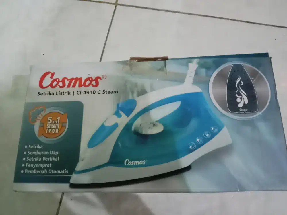 Setrika Uap 5 in 1 stream iron (New)