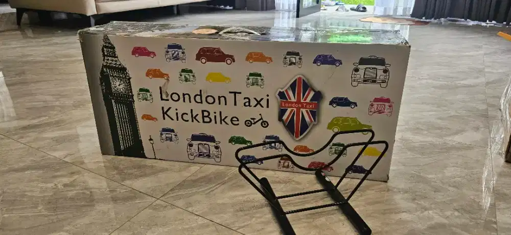 London taxi kick, sepeda anak