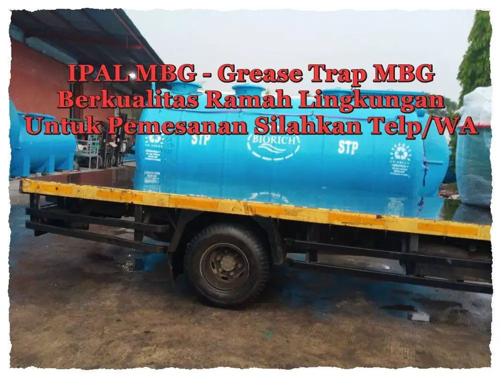 STP Biotech/IPAL Klinik/IPAL Restoran/IPAL Medis/IPAL Industri/Tangki