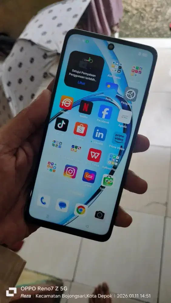 Oppo a60 ram 8/256 hp cas biasa