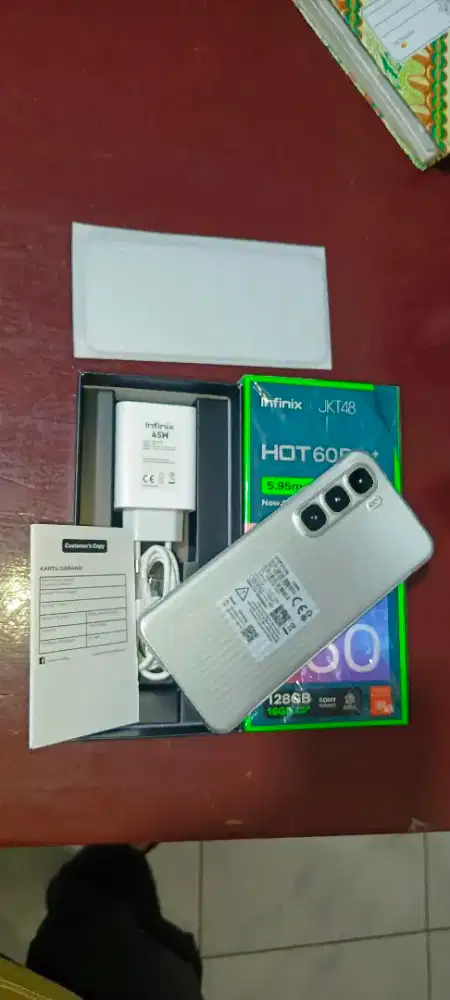Infinix hot 60 pro plus buka kotak