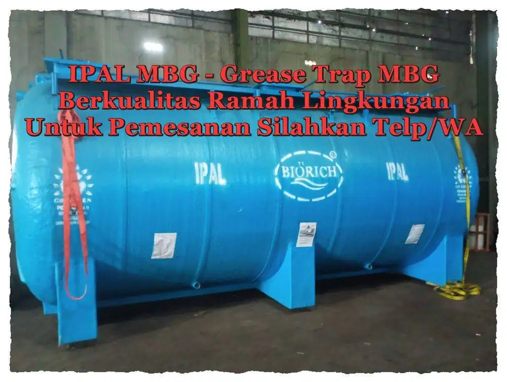 STP Biotech/IPAL Klinik/IPAL Restoran/IPAL Medis/IPAL Industri/Tangki