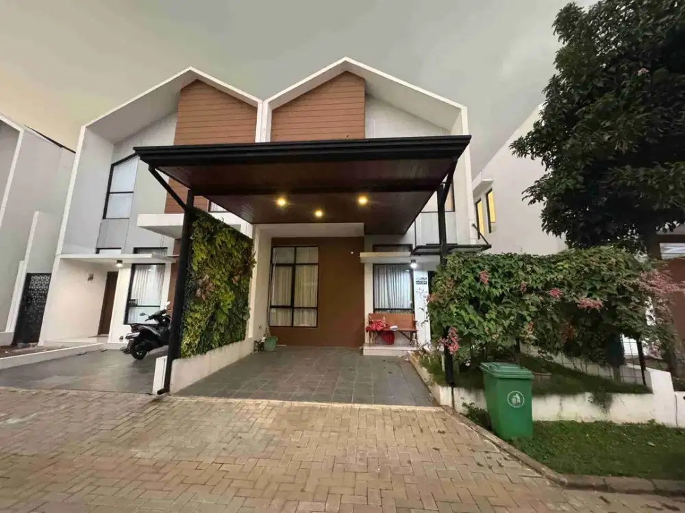dijual rumah modern dekat stasiun cilebut permata cilebut