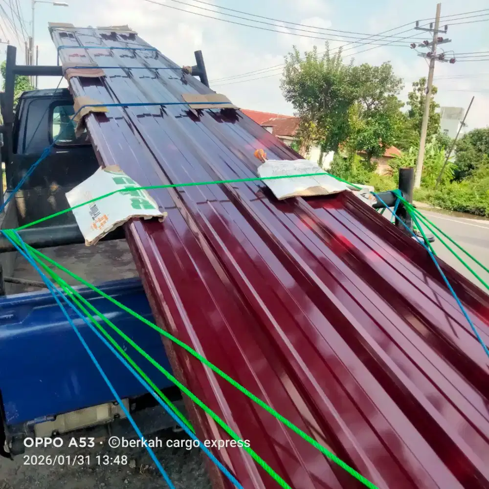 Atap spandek warna dan roftof