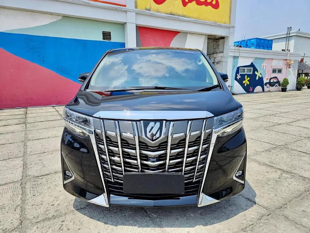 [KM 10 RIBUAN]TOYOTA ALPHARD 2.5 G TSS ATPM HITAM 2023 NON HYBRID HEV