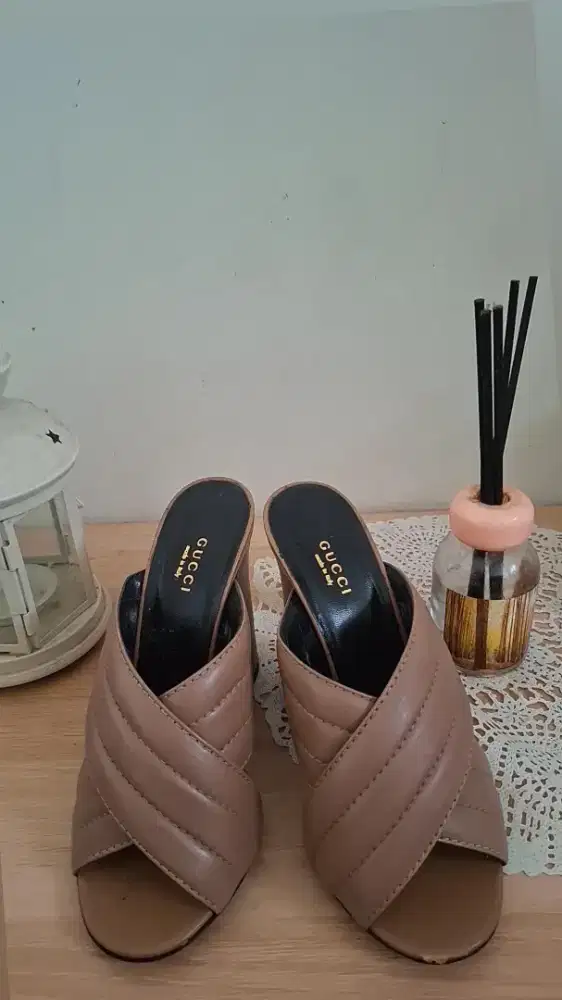 Sendal selop Wanita Gucci Ori