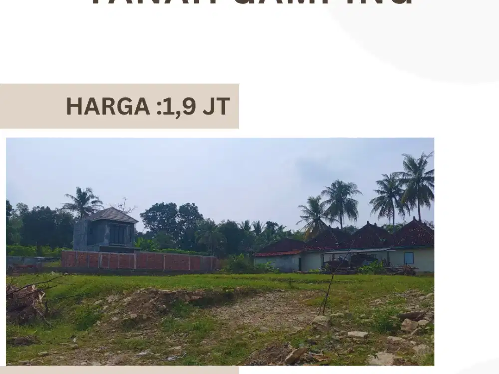 Tanah SHM Pekarangan Area Gamping Siap Balik Nama
