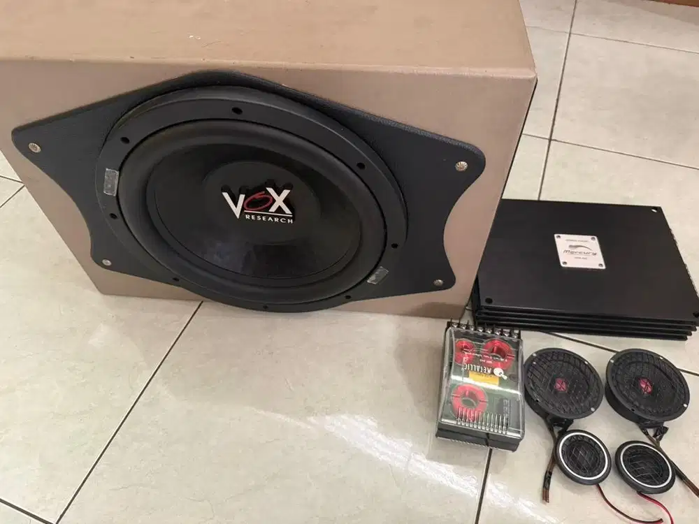 1 set audio mobil
