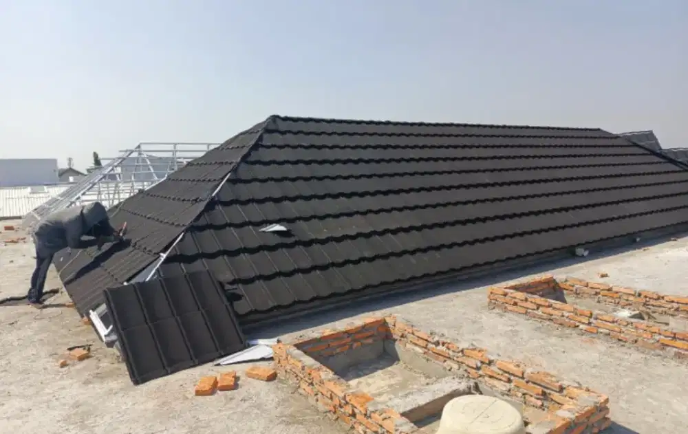 Atap rumah dan karnopi