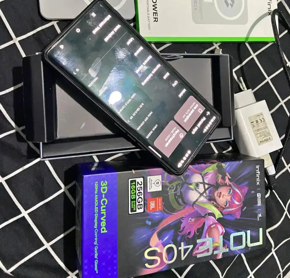 Infinix note 40s 8/256