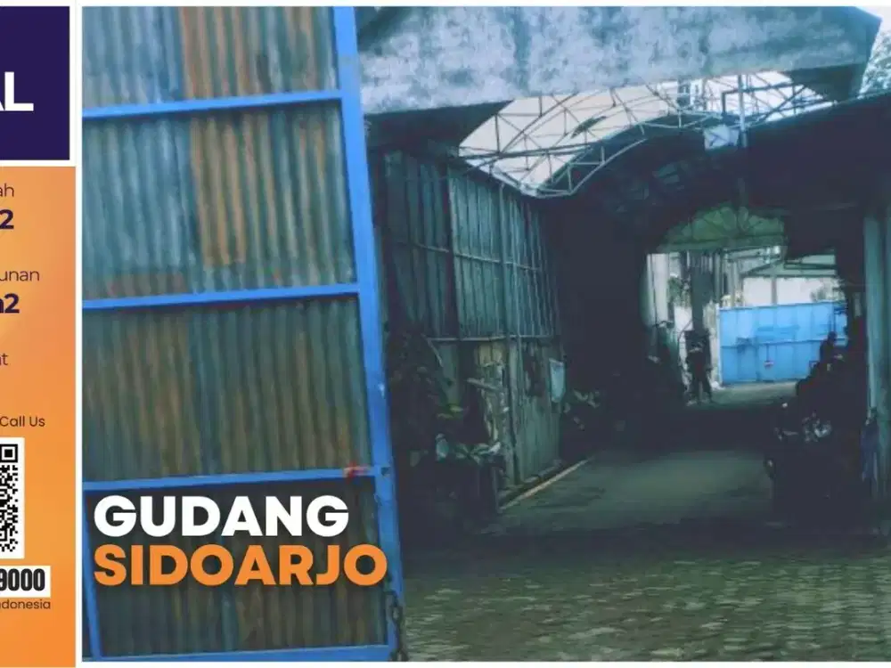 Dijual Gudang Raya Mastrip Karangpilang Surabaya | SHM | LT 1.680 m²