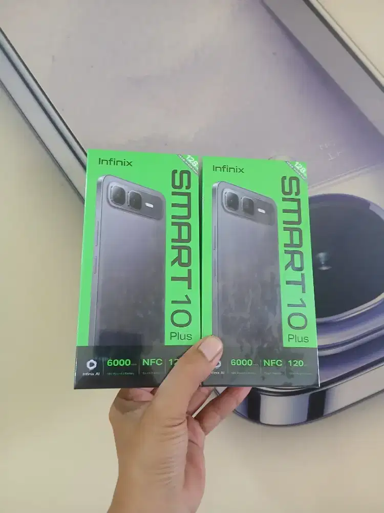 [ fast respon WA ] Infinix Smart 10+ NFC 8+8/128 Garansi resmi 1thn