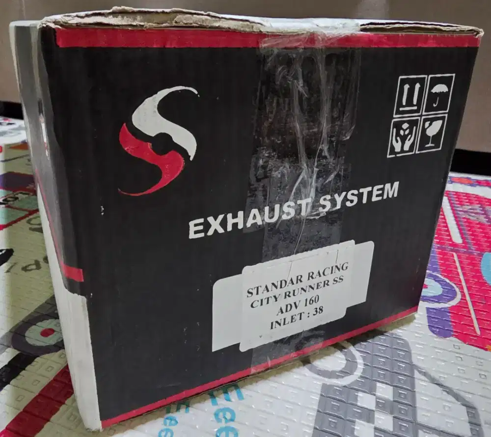 Knalpot Shijiro City Runner Stainless Honda ADV 160 Original Like New