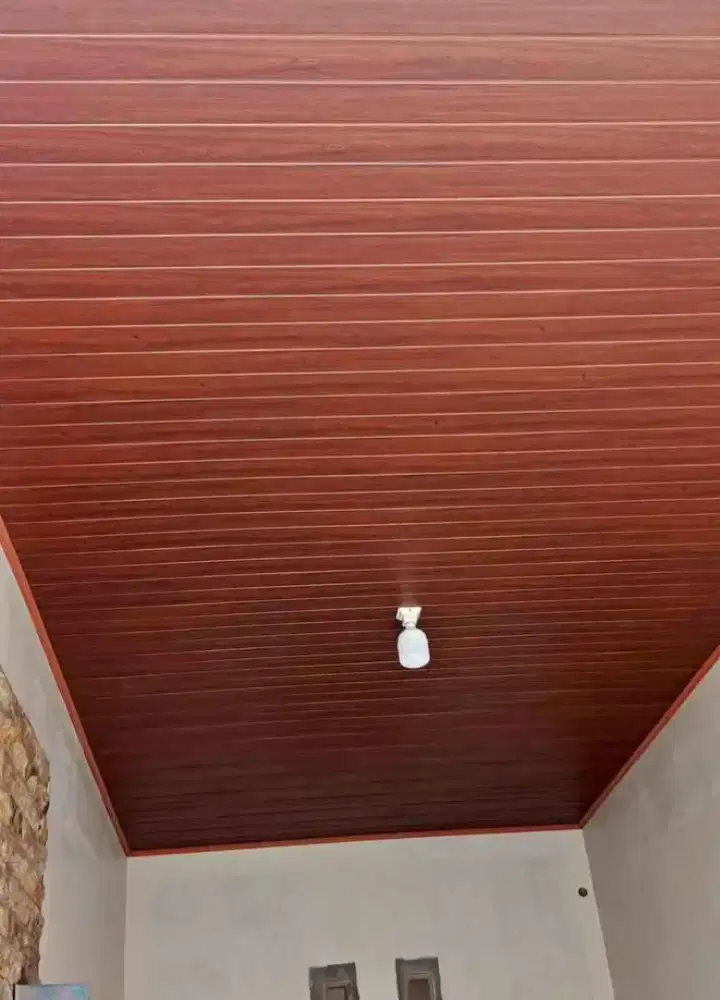 Plafon pvc terpasang