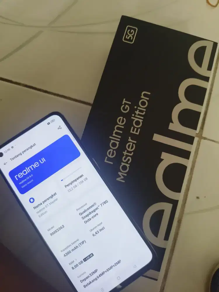 REALME GT MASTER EDITION With Box