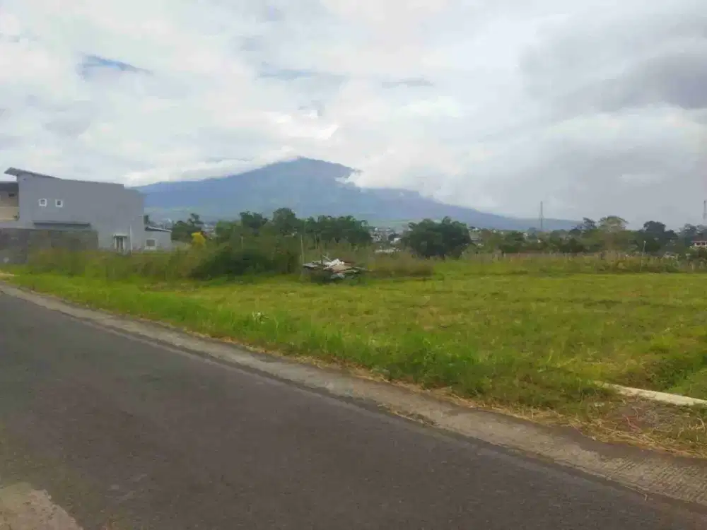 Tanah harga murah dengan pemandangan bagus di kota batu