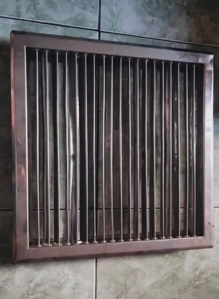 Grill Difuser Stainless size 45cmx45cm, Murah,Baru