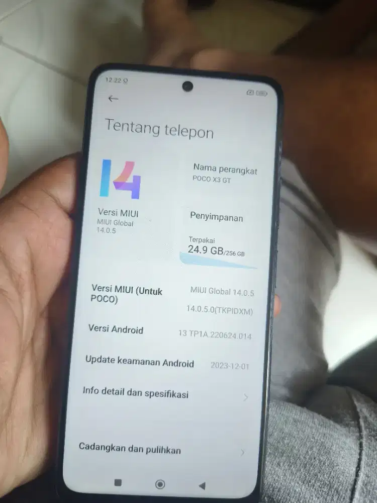 POCO X3 GT 256GB UNIT SAJA