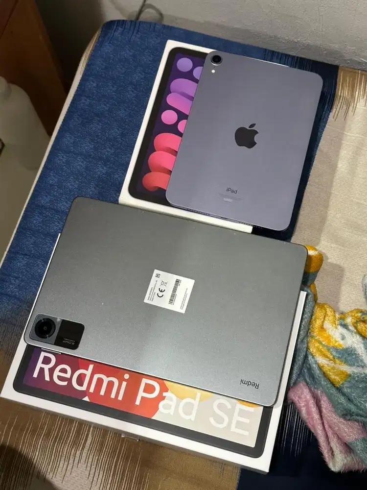 iPad mini 6 wifi ex iBox + redmi pad SE resmi