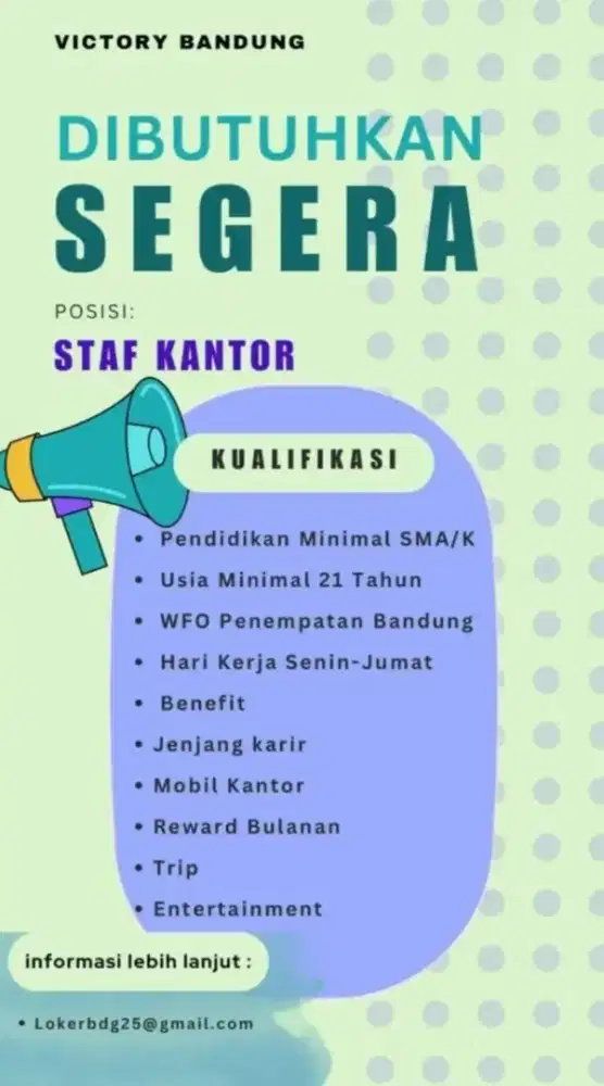 Loker kerja  marketing