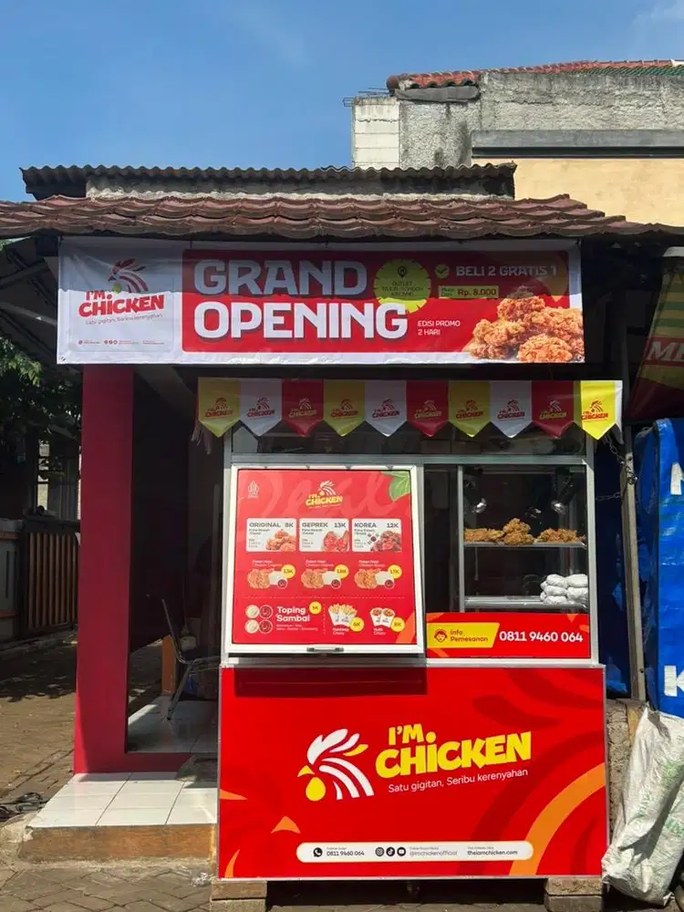 Dijual Gerobak fried chicken