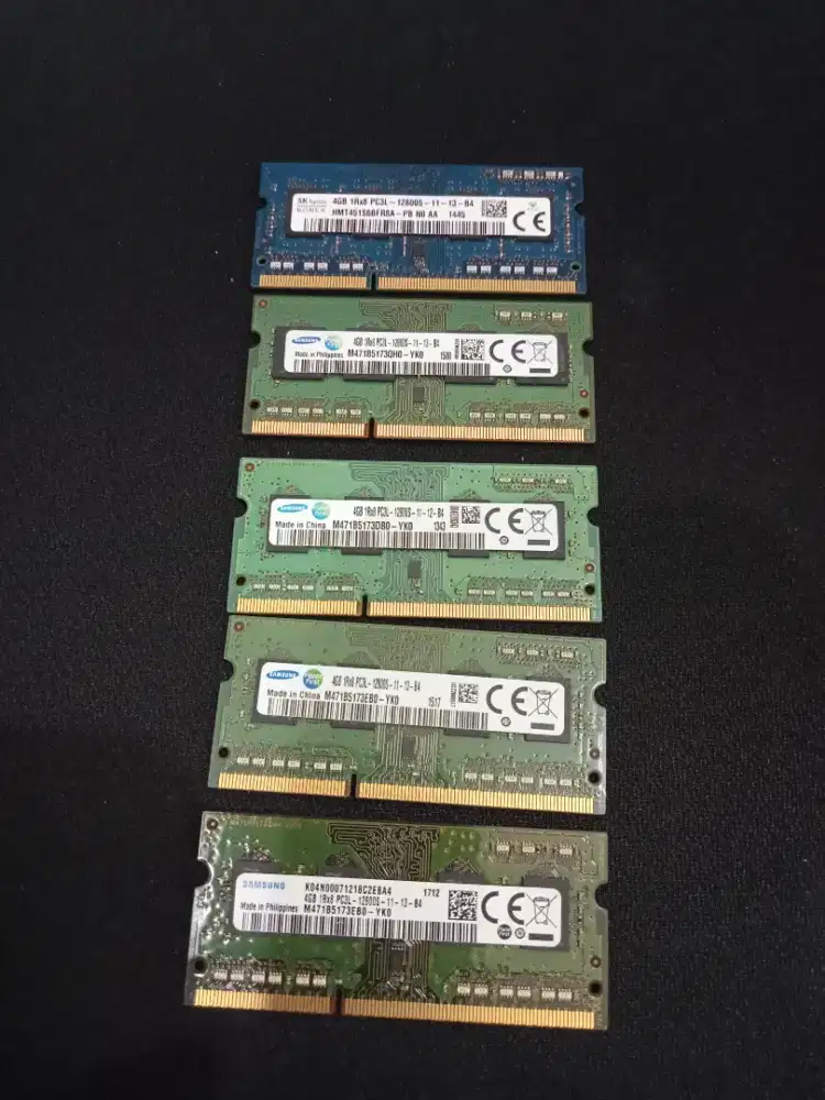 Memory laptop DDR3 4gb pc3l 12800