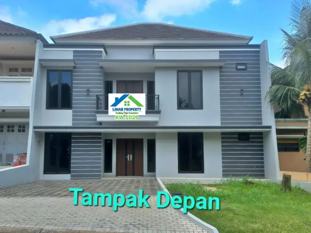 Rumah Idaman Siap Huni di Lokasi Cozy Kota Wisata Cibubur