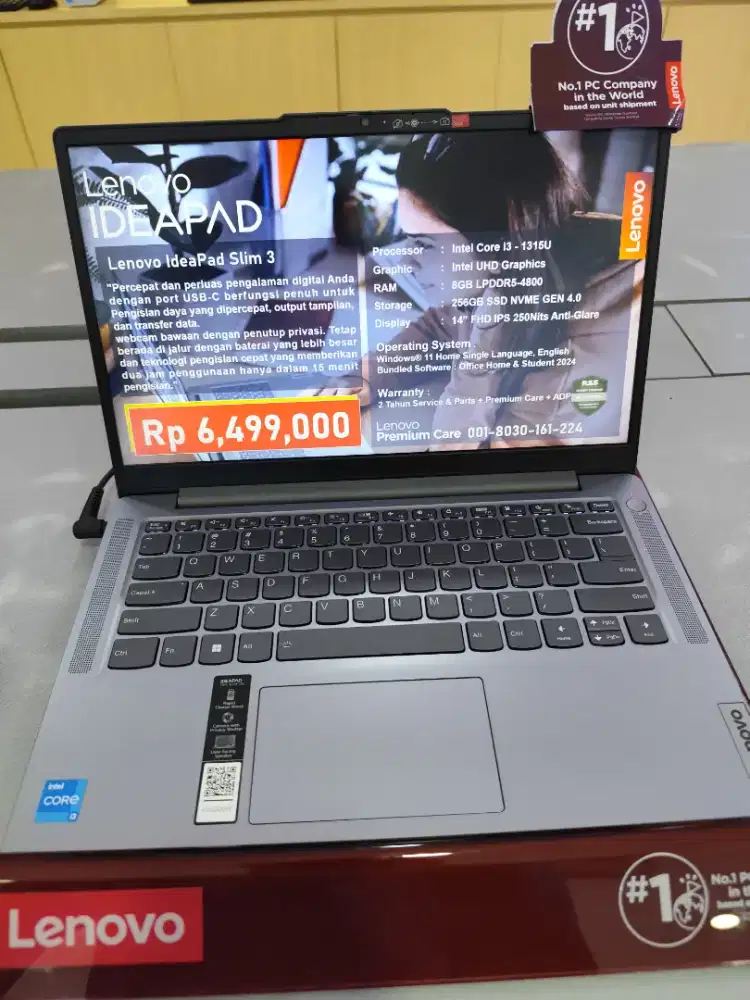 Di Jual Laptop Lenovo core i3 bisa Kredit tanpa Dp syarat Hanya KTP