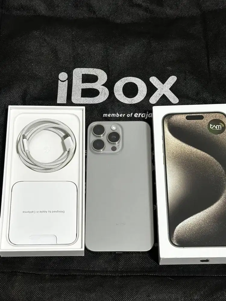 IPHONE 15 PROMAX IBOX 256GB FULL SET