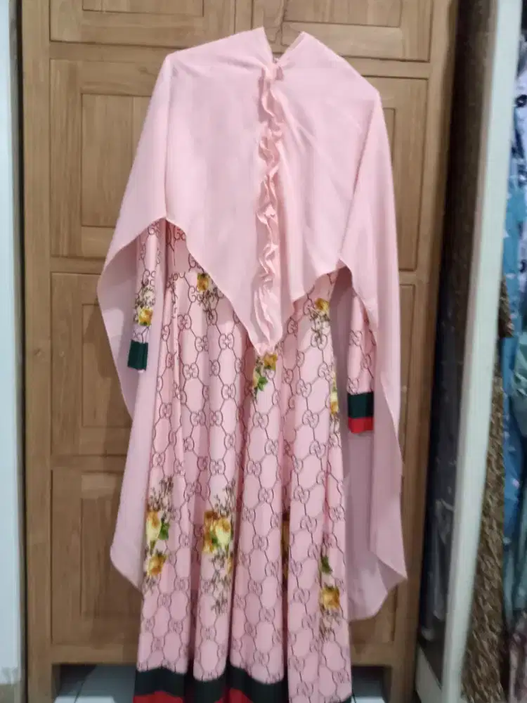 Jual gamis set kerudung