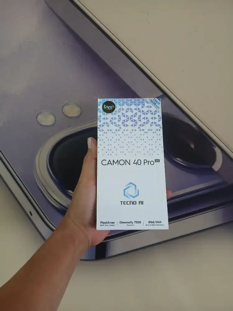 [ Fast respon WA ] Tecno Camon 40 Pro 5G 8+8/256 Garansi resmi 13bln