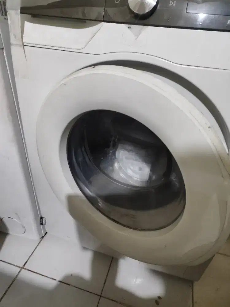 Jual mesin cuci merk Samsung 8kg baru/belum pernah dipakai