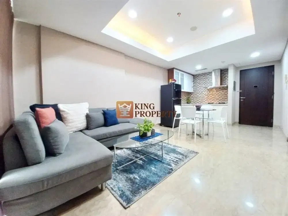Dekat RS MItra Kemayoran dan JI Expo, Disewakan 1BR The Royale Springhill Residence Furnished, Private Lift Siap Huni