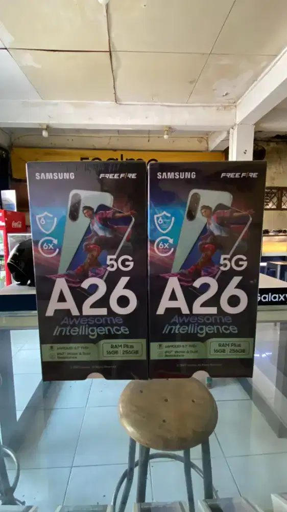 Redy Samsung galaxy A26 5G 8/256 NEW Garansi resmi 1thn