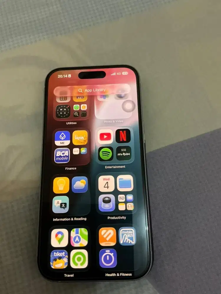 Dijual Iphone 15 128gb fullset ex garansi ibox