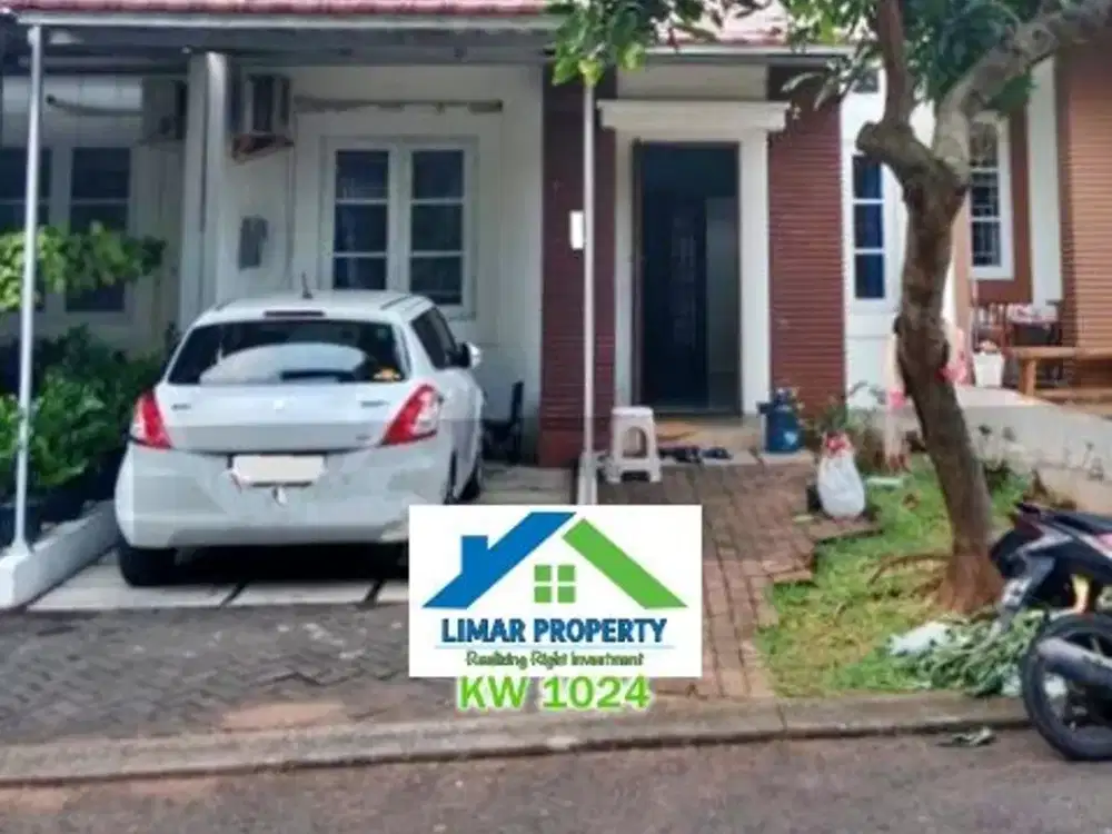 Disewakan Rumah Nyaman Terawat Cluster Favourite Kota Wisata Cibubur