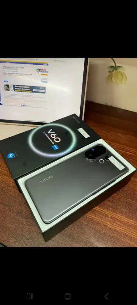 Vivo v60 5G 12/512like new mlus lngkap ori no minus cod itc cmpaka mas