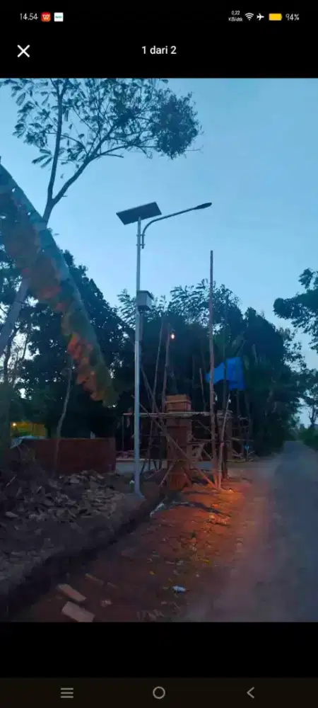 Stokkk masih readyy Tiang PJU Oktagonal