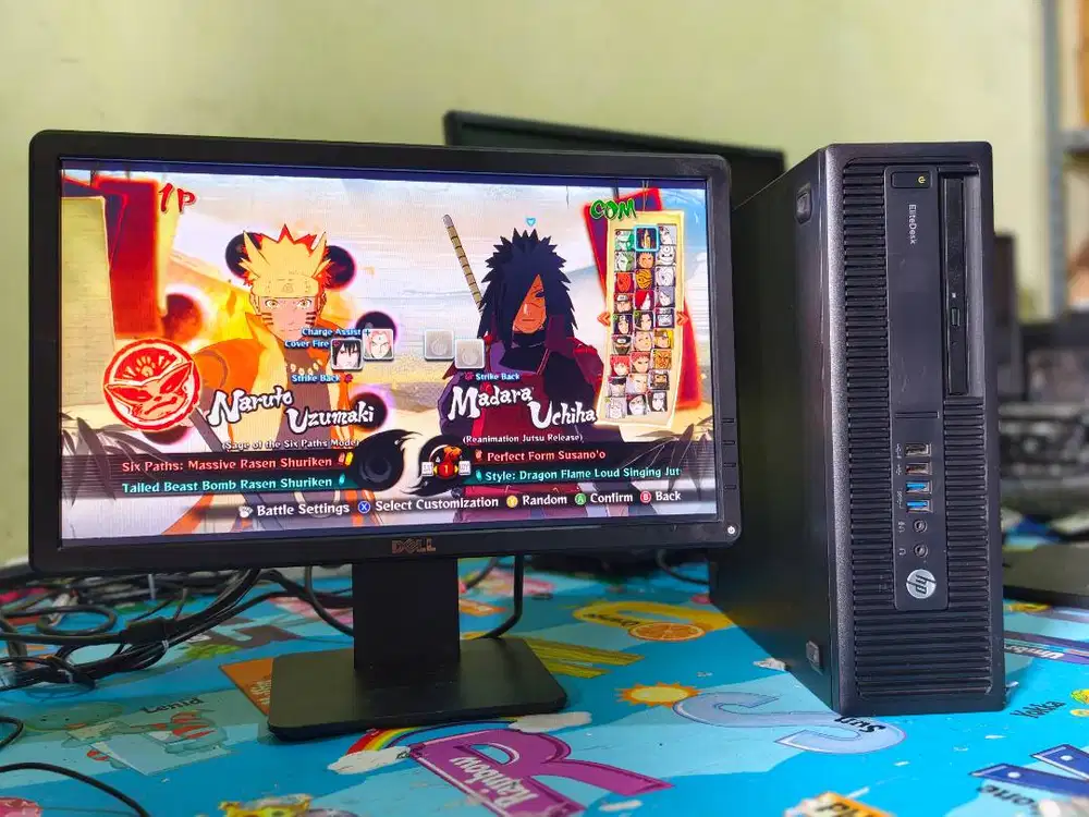 Sepaket PC AMD 4.2ghz ddr4 hdd 1tb FULL game dan desain grafis