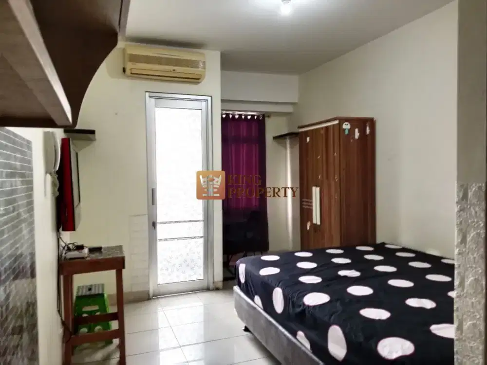 Dekat Pusat Perbelanjaan, Disewa Murah Studio 21M2 Furnish Siap Huni Apartemen Green Bay Pluit Greenbay