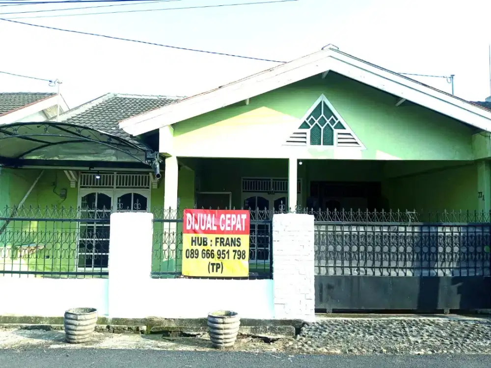 JUAL CEPAT (BU) Rumah Siap huni