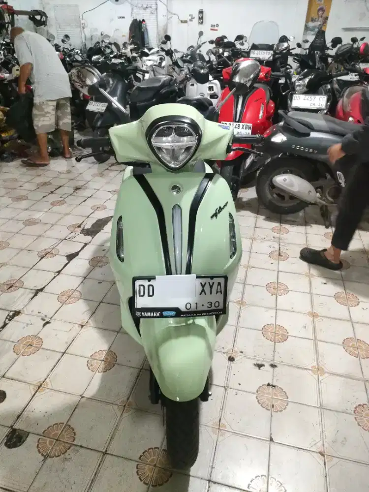Yamaha filano 125cc 2024 pemakaian 2025 hijau