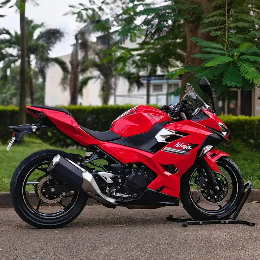 SIAP GAS! KAWASAKI NEW NINJA 250 FI 2022 MERAH KM 3K PAJAK ON MULUS