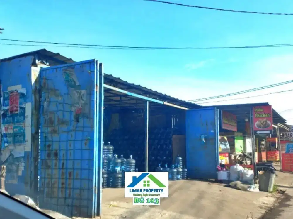 Kios Harga Bagus dan Strategis Pinggir Jalan Raya Grand Kahuripan