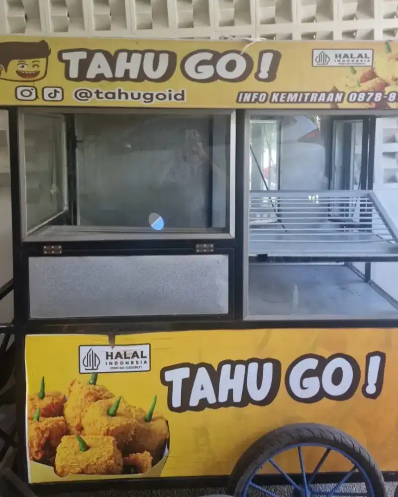 Gerobak untuk jualan