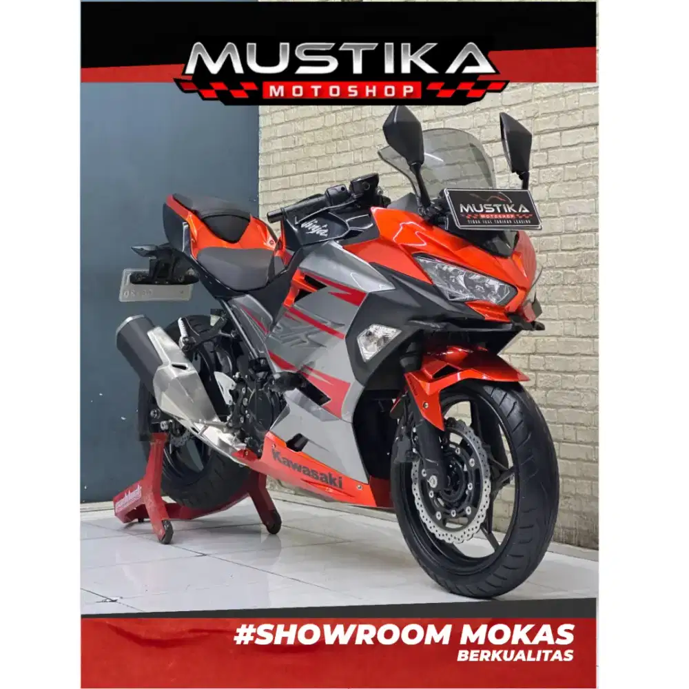 Odo 9rb Istimewa!!Kawasaki Ninja 250 ABS 2018 N Asli Mulus-Mustika