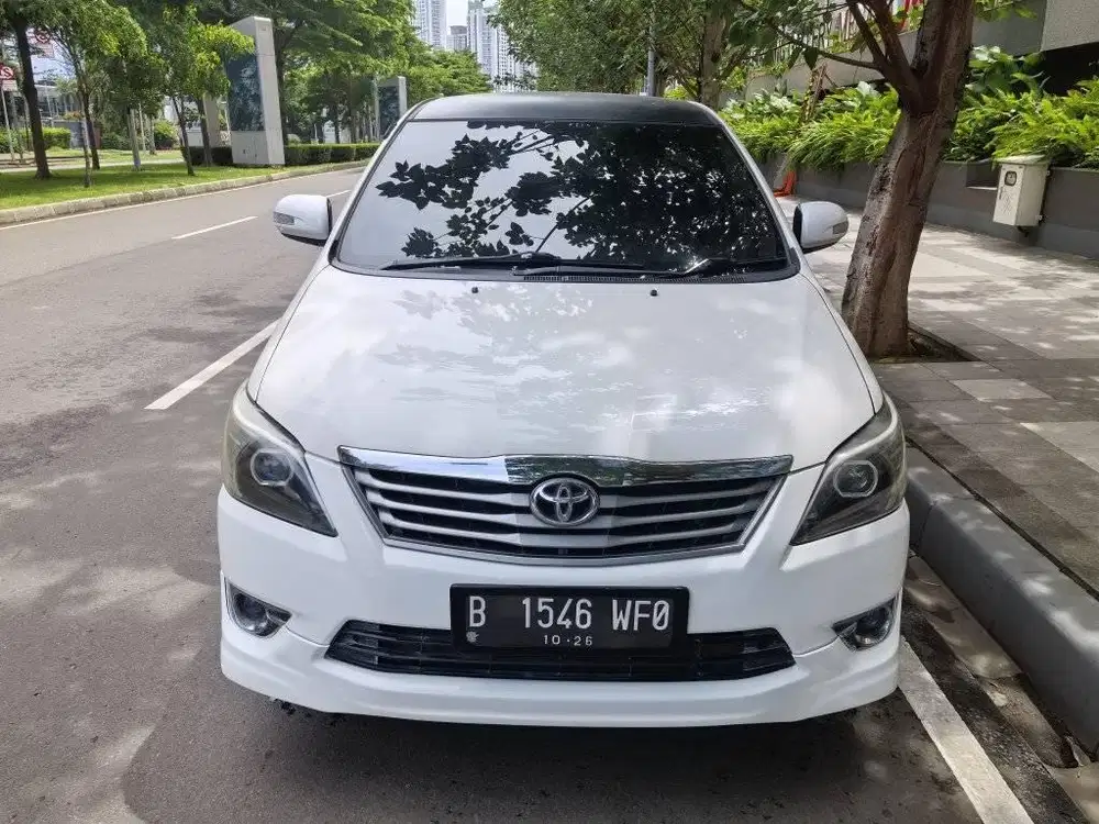 Dp 20jt Kijang Innova G Luxury 2.0 Matic 2011 Tangan Pertama Dr Baru